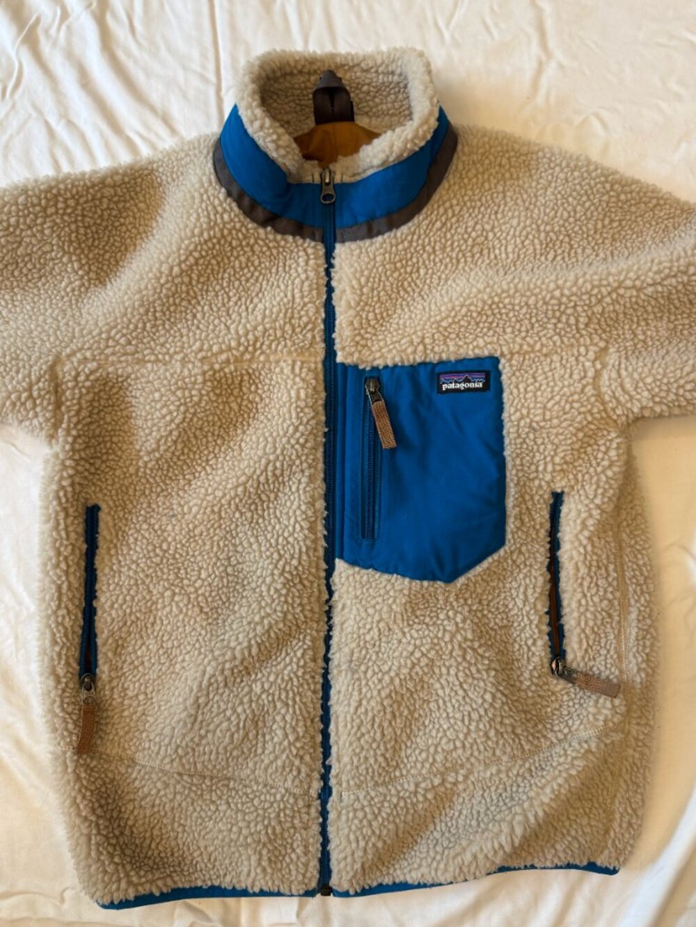 Kids Patagonia Sherpa Fleece jacket Large (12)
